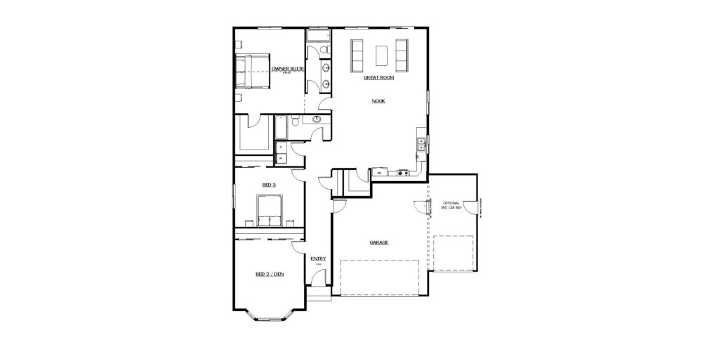 01828ASP – The Drake - Wise Owl Home Plans